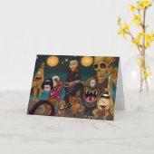 "Hyakki Yakō" Gruß-Karten-Teil 2 Karte (Gelbe Blume)