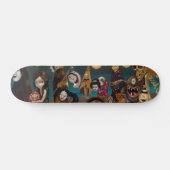 Hyakki Yako Japan yokai gotisches Skateboard (Horizontal)