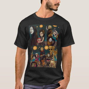 Hyakki Yakō - Japaner Yokai Parade-Shirt T-Shirt