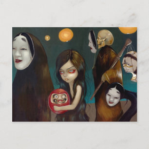 "Hyakki Yakō" Postkarte Teil 1