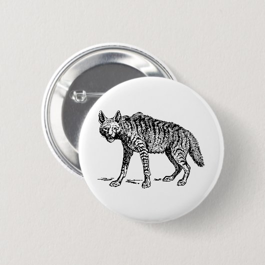 Hyäne Button (Vorne & Hinten)
