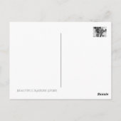 Hyäne lachen:Postkarte Postkarte (Rückseite)