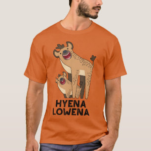 Hyäne Lowena Lustiges Tier Hyäne Junge T-Shirt