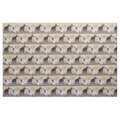 Hyäne mit Jungen eine Stoff (Fat Quarter (45,7 x 55,9 cm))