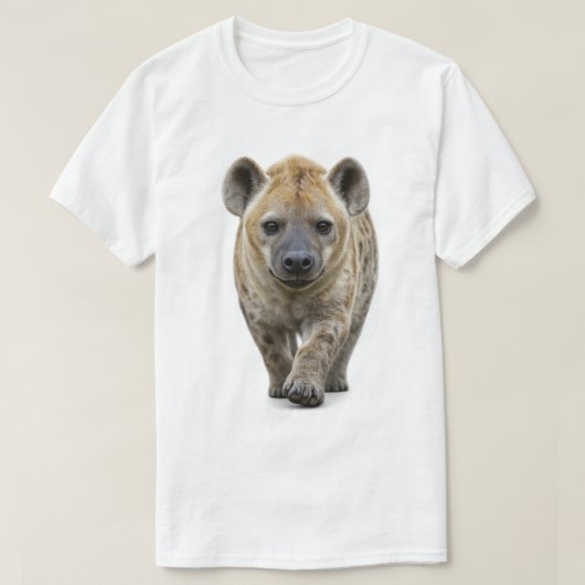 Hyäne nähert sich T-Shirt (Design vorne)
