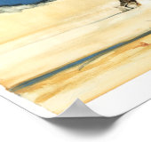 Hyänen 2010 gestreift poster (Ecke)