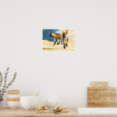 Hyänen 2010 gestreift poster (Küche)