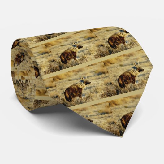 Hyänen-Krawatten Krawatte (Gerollt)