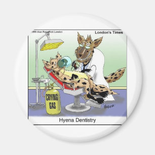 Hyänen-Zahnmedizin Lustige Geschenke, T-Shirts & S Magnet