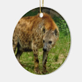 Hyäneprowl-Verzierung Keramik Ornament (Links)