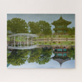 Hyangwonjeong Pavilion Seoul Südkorea Puzzle (Horizontal)