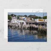 Hyannis Harbour, Cape Cod Postkarte (Vorne/Hinten)