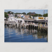 Hyannis Harbour, Cape Cod Postkarte (Vorderseite)