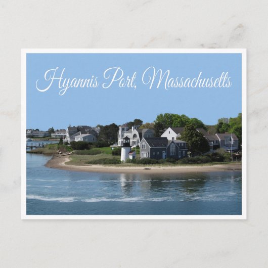 Hyannis Port Massachusetts, Cape Cod Postcard Postkarte (Vorderseite)