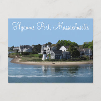 Hyannis Port Massachusetts, Cape Cod Postcard Postkarte