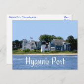 Hyannis Port Massachusetts, Cape Cod Postcard Postkarte (Vorne/Hinten)