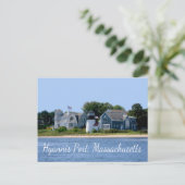 Hyannis Port Massachusetts, Cape Cod Postcard Postkarte (Stehend Vorderseite)