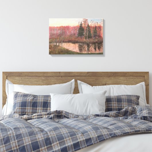 Hyatt Cove Canvas Print Leinwanddruck (Insitu (Schlafzimmer))