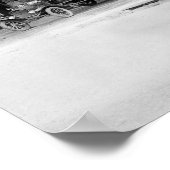 Hyattsville Auto Company, 1920. Vintages Foto Poster (Ecke)