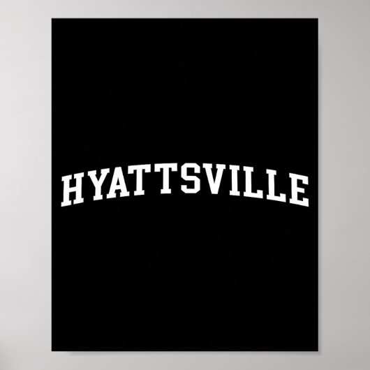 Hyattsville poster (Vorne)