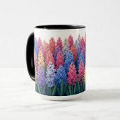 Hyazinthe-Blume-Tasse Tasse (Vorderseite Links)