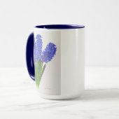 Hyazinthe Tasse (Vorderseite Links)