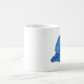 HyazintheMacaw (dunkler Entwurf) Kaffeetasse (Mittel)