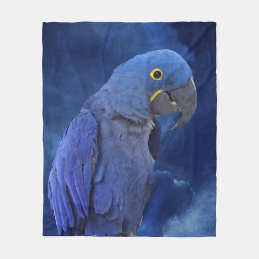HyazintheMacaw Fleecedecke (Vorderseite)