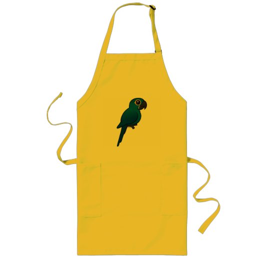 HyazintheMacaw Lange Schürze (Vorne)
