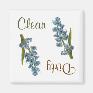 Hyazinthen-Blumen-Spülmaschinen-Magnet Magnet