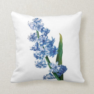 Hyazinthen-Doppel-Vintage-Blume Redoute Kissen