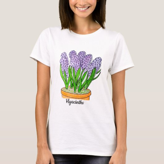 Hyazinthen T-Shirt (Vorderseite)