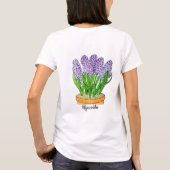 Hyazinthen T-Shirt (Rückseite)