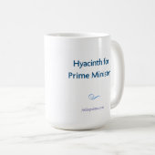 "Hyazinthen-" Tasse Julia Quinn (VorderseiteRechts)