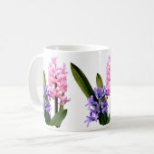 Hyazinthen-Tasse Kaffeetasse (Vorderseite Links)