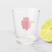 Hybiscus Schnapsglas (Rückseite)