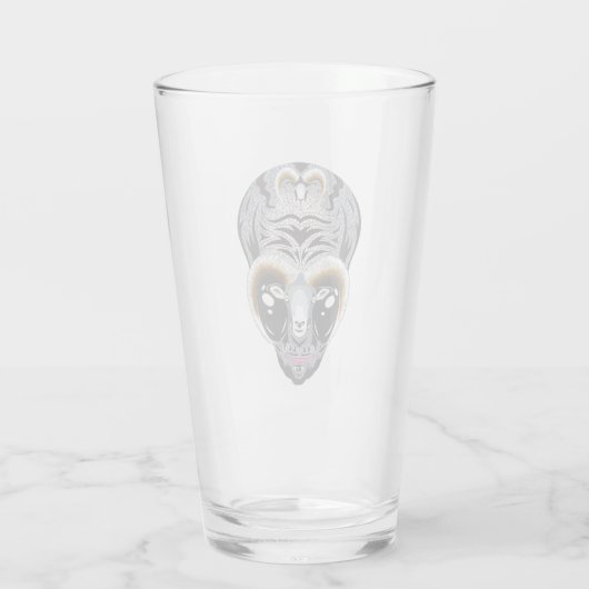 Hybrid Alien Goat Head Glas (Rückseite)