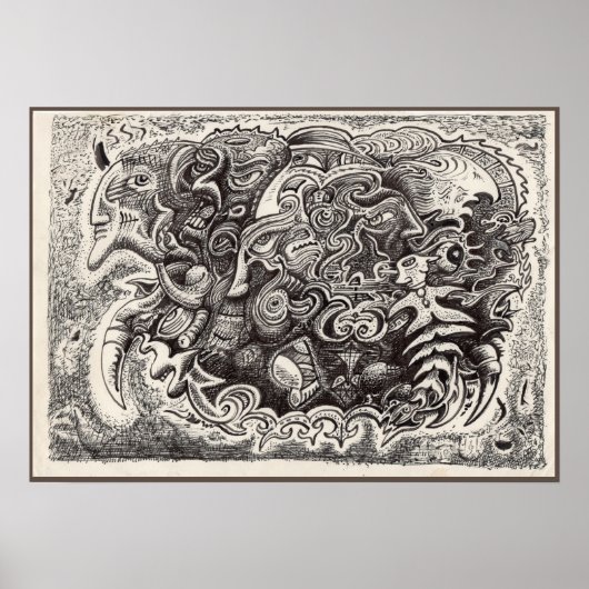 Hybrid-Biest Poster (Vorne)