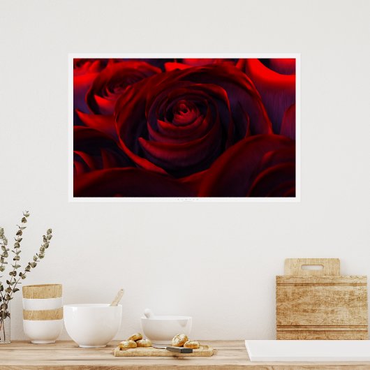 Hybrid (breit) poster (Küche)