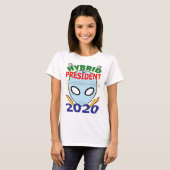 Hybrid für Präsident 2020 - DNA-Mund T-Shirt (Vorne ganz)