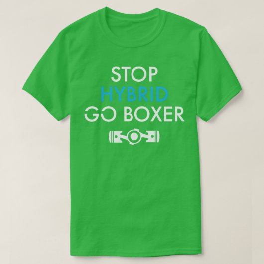 Hybrid Go Boxer Light anhalten T-Shirt (Design vorne)