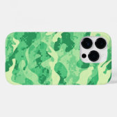 Hybrid-Grüne Camouflage Case-Mate iPhone Hülle (Rückseite (Horizontal))