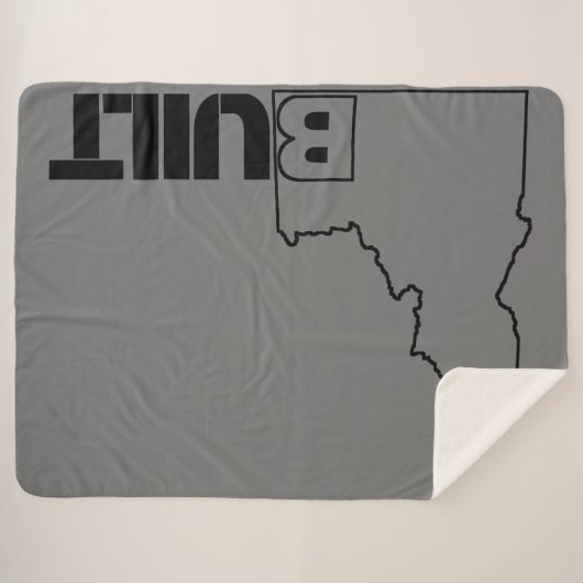 Hybrid Idaho Built Sherpa Blanket Sherpadecke (Vorderseite (Horizontal))