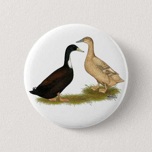 Hybrid Lay Duck Button (Vorderseite)