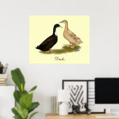 Hybrid Lay Duck Poster (Heimbüro)