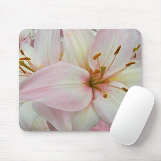 Hybrid Lilies Mousepad (Mit Mouse)