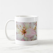 Hybrid Lilies Wedding Happiness Cusromize Kaffeetasse (Links)