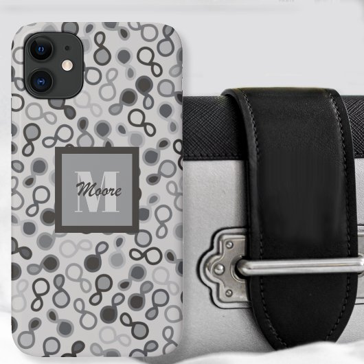 Hybrid Paisley - Gehäuse für iPhone im Graustufen- Case-Mate iPhone Hülle