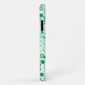 Hybrid Paisley - Green Hues Ombre Phone Case (Hinten/Rechts)