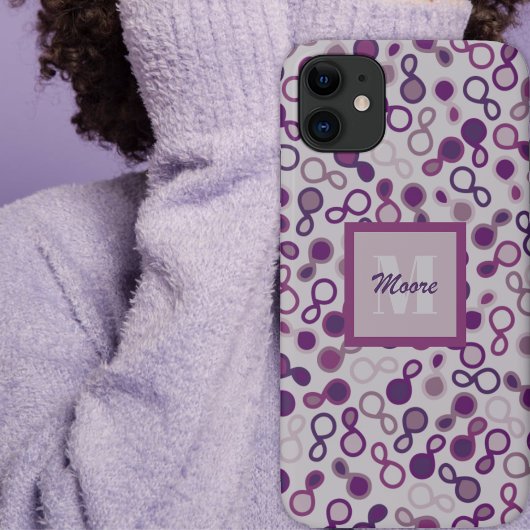 Hybrid Paisley - Lila Violet Ombre Telefongehäuse Case-Mate iPhone Hülle